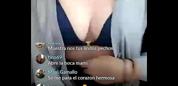  Mexicana piel blanca muestra pechos | white mexican girl show boobs | Meet.me | Part 1